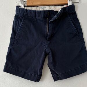 Crewcuts Dark Blue Flat Front Shorts